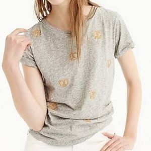 JCREW women’s pretzel tee